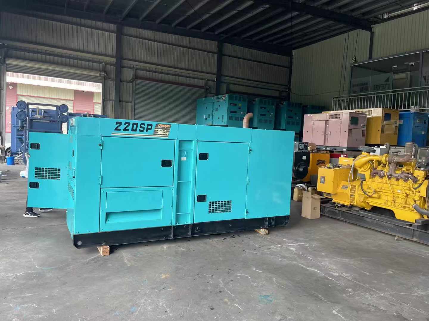 应县600kW柴油发电机组带载能力?