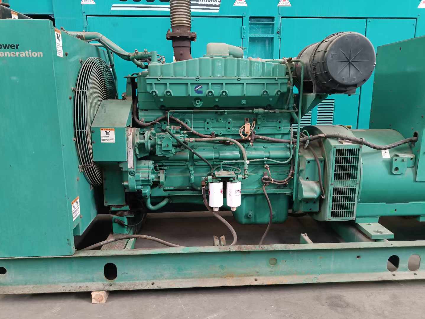 应县过载会对 600kW 柴油发电机组造成哪些损害?